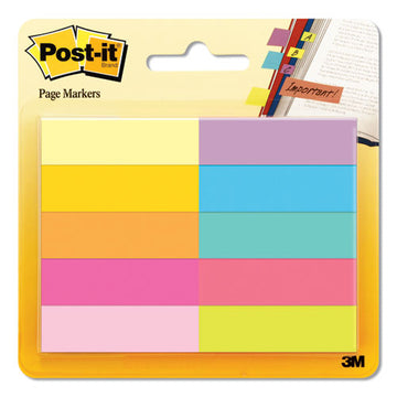 Post-it® Page Flag Markers, Assorted Colors,100 Flags-pad, 5 Pads-pack freeshipping - TVN Wholesale